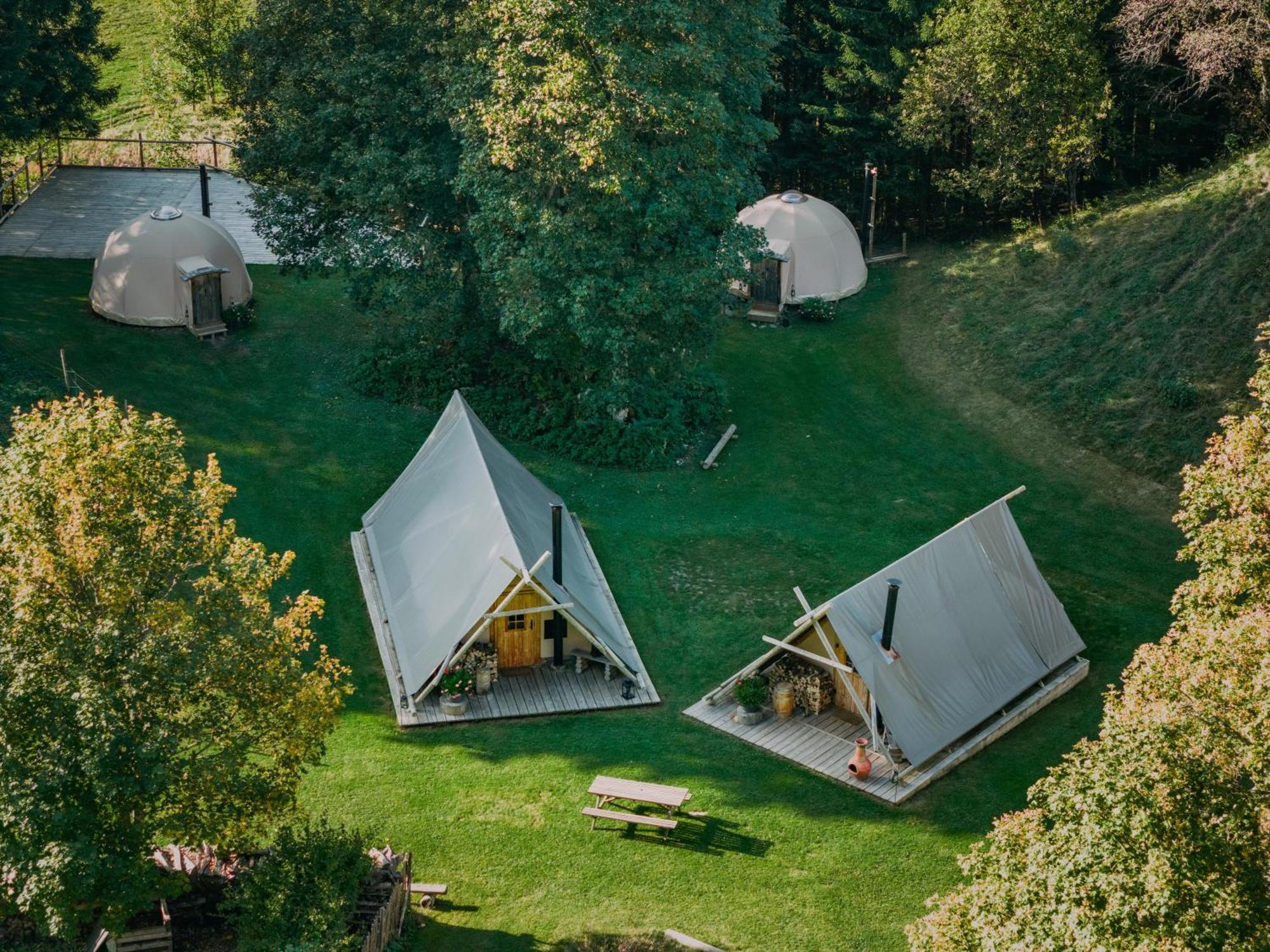 Altipik - Lodges Insolites Mont-Saxonnex المظهر الخارجي الصورة